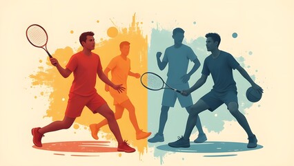 Energetic Movement Silhouette