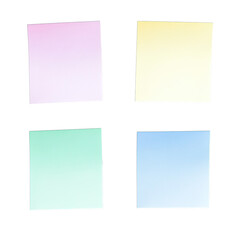 Fototapeta premium colorful sticky notes