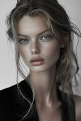 Fototapeta premium Fashion Beauty Portrait Beautiful Woman Face