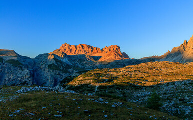 sextner dolomites near the tre cime