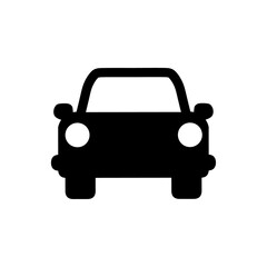 retro car isolated on white