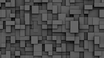 Gray cubes abstract background texture