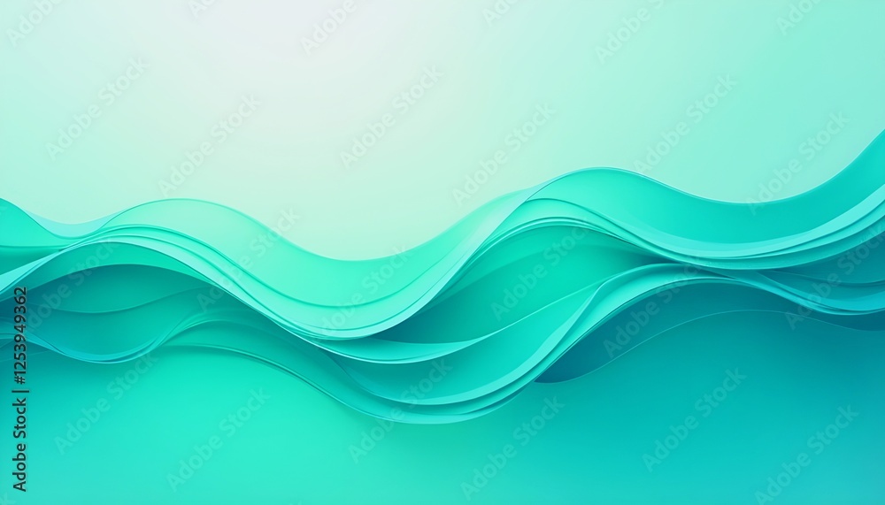 Fototapete abstract wave pattern gradient background