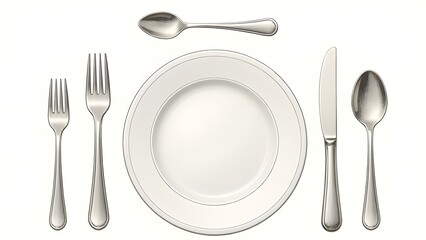 Elegant Still Life at the Table