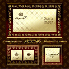 set of vintage frames