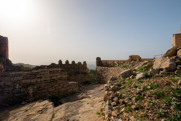 Castell d'Alcalà de Xivert, Provinz Castellón, Autonome Gemeinschaft Valencia, Spanien
