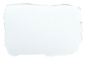 Obraz premium Blank white canvas on transparent bg