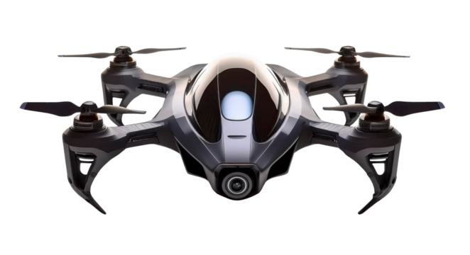 Quadcopter, also called quadrocopter, or quadrotor
