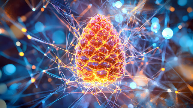 pineal gland neural network