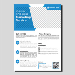 Clean Corporate Event Flyer Layout