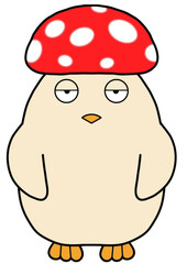 Shroomy the Bored Chicken