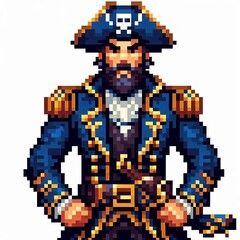 Obraz premium Legendary Pirate Leader