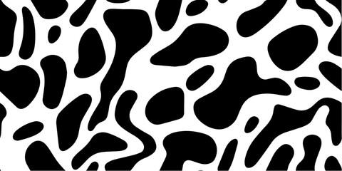 cow print pattern vector illustration