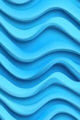 Fototapeta premium A vibrant, wavy texture in shades of blue, ideal for backgrounds in digital design, websites, and marketing materials, It conveys fluidity and creativity, enhancing visual appeal,