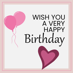 Happy Birthday Design Template