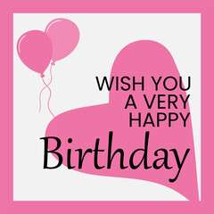 Happy Birthday Design Template