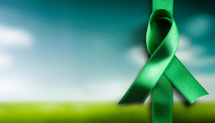 inexperienced ribbon on obvious historical past