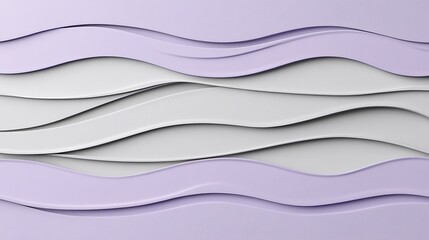 Obraz premium Abstract wavy layers, pastel design, background texture