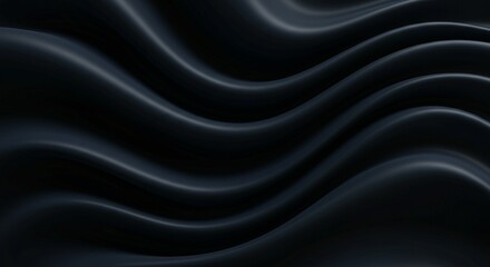 Elegant Layers of Flowing Smooth Fabric – 3D Render