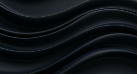 Fototapeta premium Elegant Layers of Flowing Smooth Fabric – 3D Render