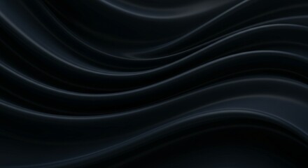 Fototapeta premium Elegant Layers of Flowing Smooth Fabric – 3D Render