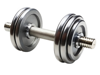 Fototapeta premium dumbbell isolated on white background