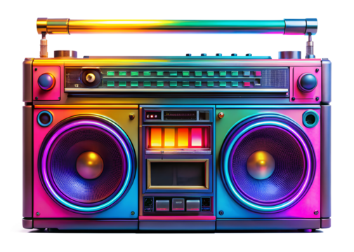 retro cassette recorder