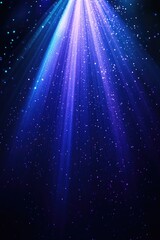Bright Light Shining Dark Background