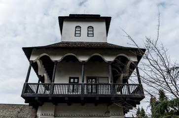 The Bellu Mansion Museum, one of the most beautiful in Wallachia, built in the old Romanian...