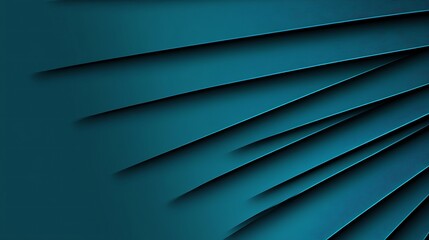 Obraz premium Teal abstract lines background
