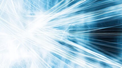 Fototapeta premium Abstract Glowing Lines Digital Art Background