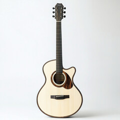 Obraz premium guitar on white background