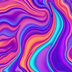 Vibrant Abstract Swirling Patterns Wallpaper