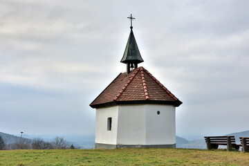 Saalenbergkapelle in Sölden im Winter