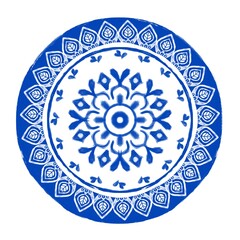 Hand drawn floral design round leaves frame with textured line. botanical, natural theme. for decoration, wallpaper, background, home decor, ceramic, fabric, tile.