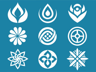 Minimalist Logo Symbol Set Unique Simple Logo Designs 