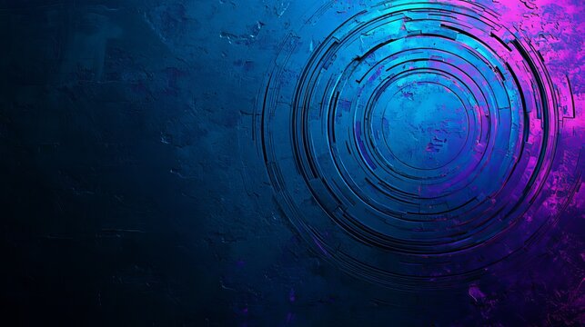 Smart world technology intersecting with the metaverse and cyber orbits in the digital world of technology and IoT concepts, featuring a 3D neon light globe star orbit with shimmering light