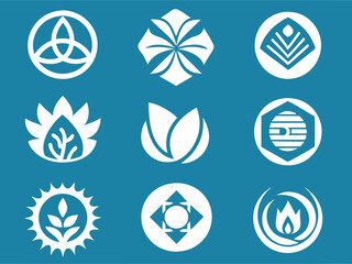 Minimalist Logo Symbol Set Unique Simple Logo Designs 