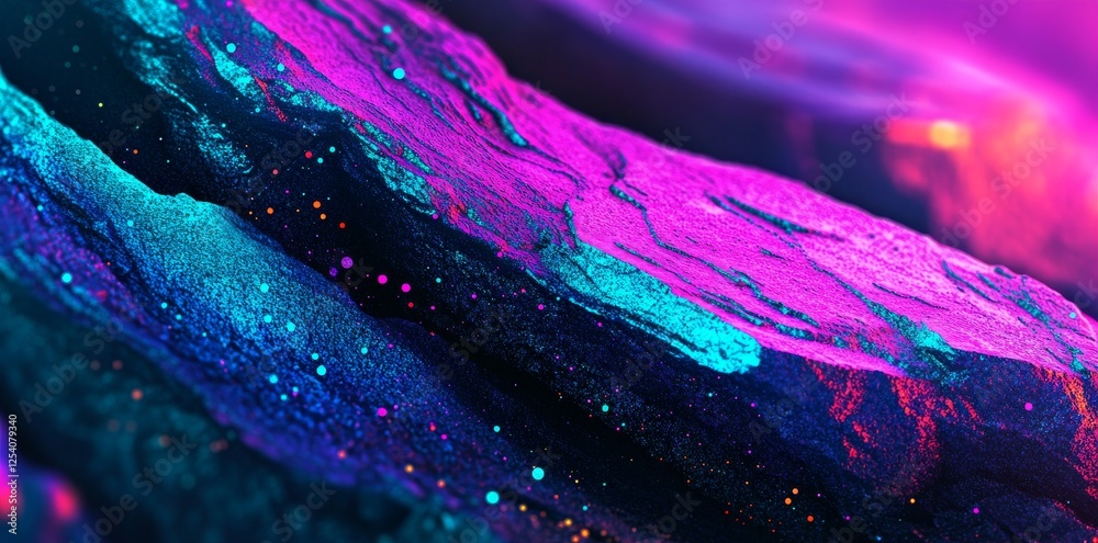 Poster technology digital wave background concept. wave stream digital illustration. network line connects 