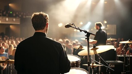 A Charity Concert Featuring Live Music for a Packed Audience