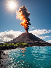 Volcanic Island Paradise