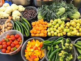 World Health Day event with healthy cooking demonstrations