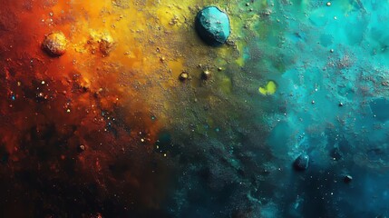 Pixelated noise against a gradient background, forming a mesmerizing digital artwork with seamless transitions and detailed textures, perfect for contemporary, abstract pieces