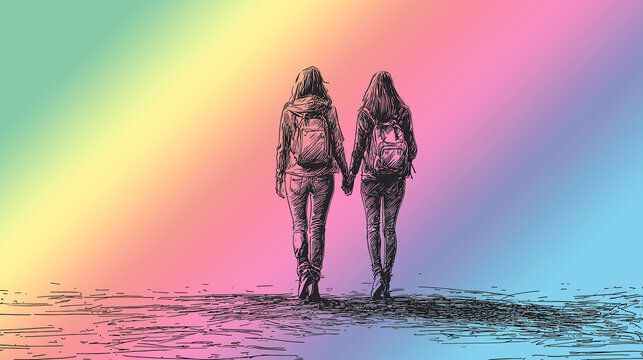 Pareja de la mano