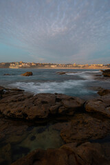 Dawn view of North Bondi, Sydney, Australia.