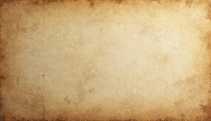 Vintage aged paper texture. Old grunge canvas background with scratches and fractured surface for artistic designs, graphic projects, retro collages and banners.