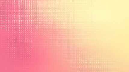 Fototapeta premium Abstract pink and yellow gradient background with subtle texture.