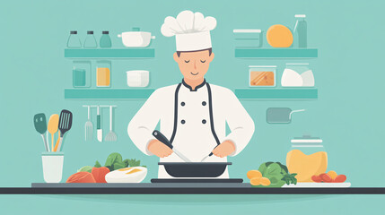 A real-time language translation tool for chefs in international kitchens, enabling them to communicate and follow recipes written in different languages.