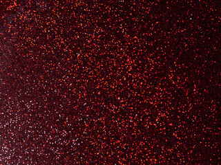 Macro dust of metallic pigment sparkling