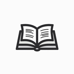 Open book revealing pages on light background, showcasing knowledge